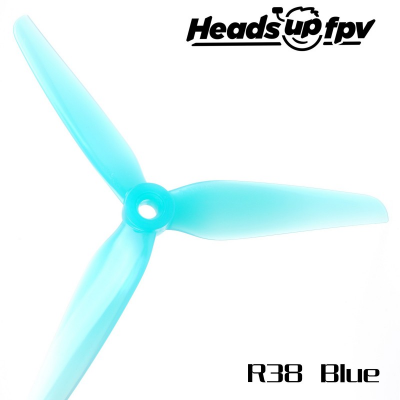 HQPROP R38 HEADSUP RACING - LIGHT BLUE